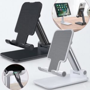 Universal Adjustable Desktop Stand for Mobile Phones & Tablets | Multicolor
